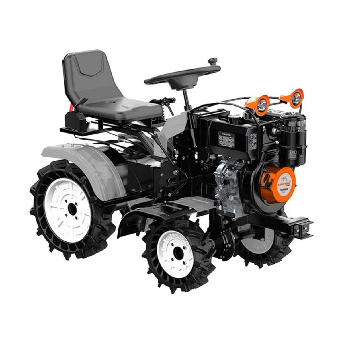 Nakayama MB9300 Τρακτέρ/Σκαπτικό Πετρελαίου 4WD/2WD 16+16 Μαχαίρια 11.0Hp 070740