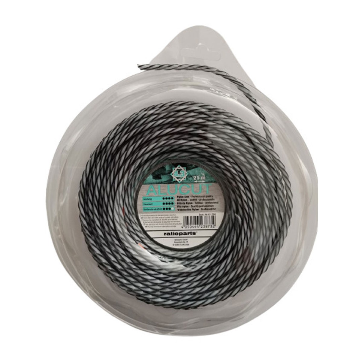Ratioparts Alcut Μεσινέζα Θαμνοκοπτικού 4.3 mm 21 Mέτρα