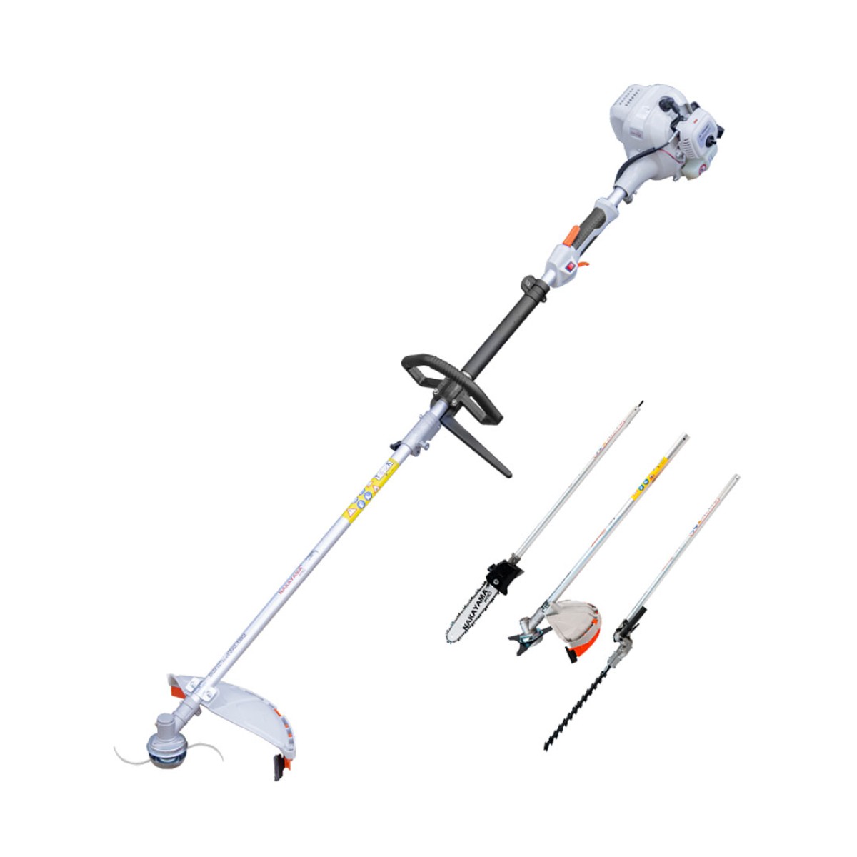 Nakayama PS5105 Πολυμηχάνημα Βενζίνης 25.4cc 1.0 Hp Διαιρούμενου Τύπου 4 Σε 1 036500