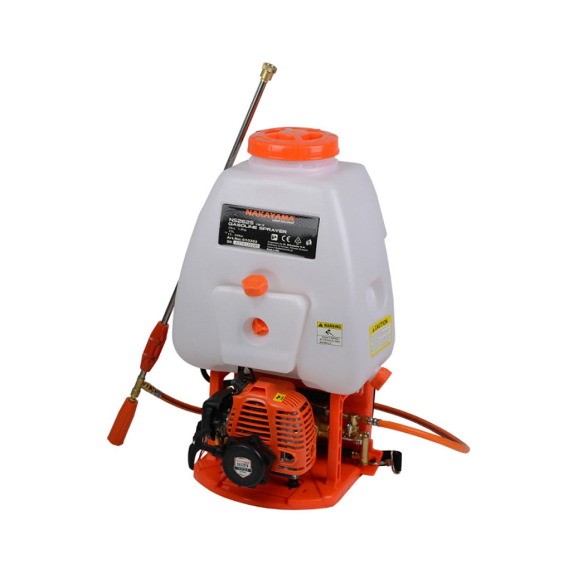 Nakayama NS2635 Ψεκαστήρας Πλάτης Βενζίνης Επινώτιος 25Lt 032854