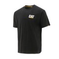 Cat Μπλουζάκι Κοντομάνικο Μαύρο Τrademark Tee S W05324