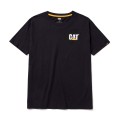 Cat Μπλουζάκι Κοντομάνικο Μαύρο Τrademark Tee S W05324