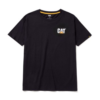 Cat Μπλουζάκι Κοντομάνικο Μαύρο Τrademark Tee 2XL W05324