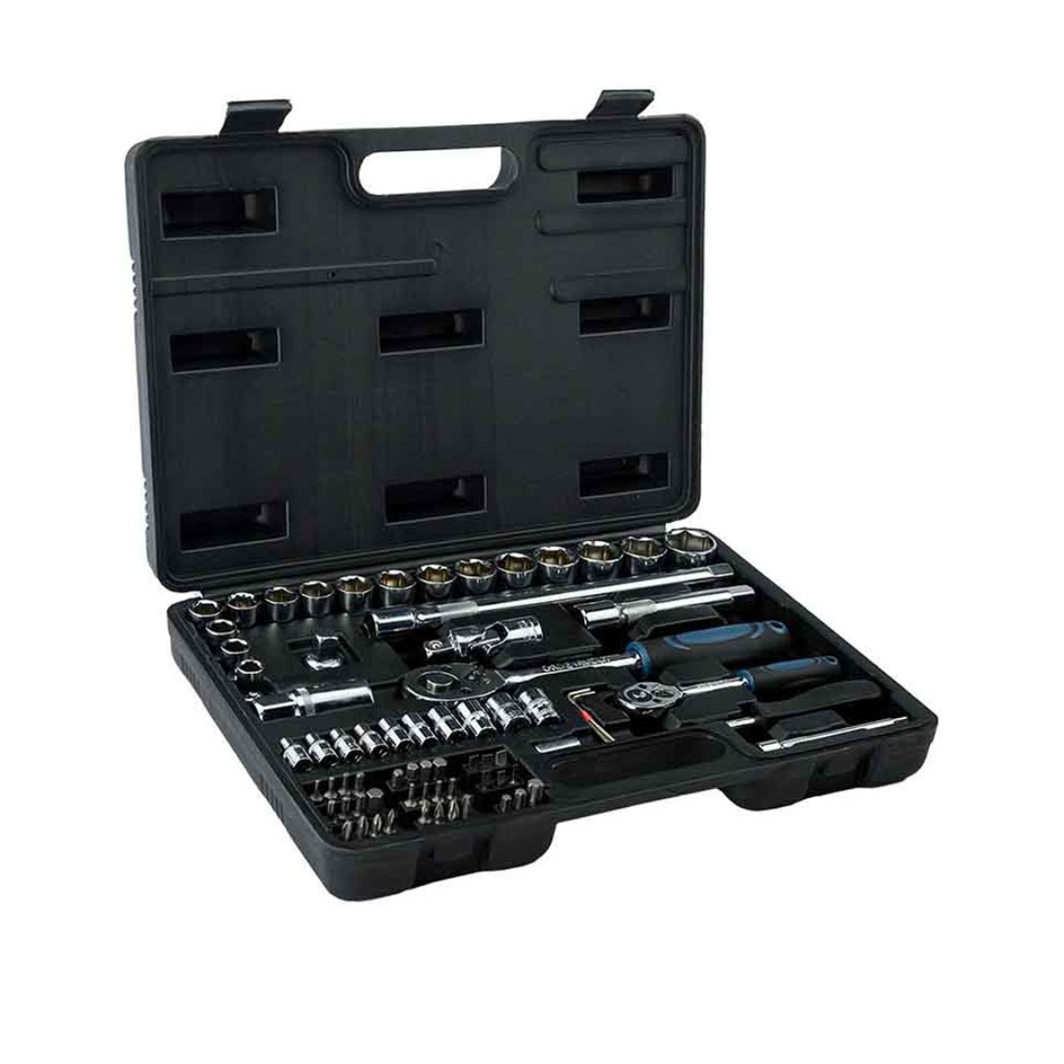 Bormann BHT5150 Σετ Κασετίνα Καρυδάκια 1/2'' & 1/4'' 73 Τμχ. 024682