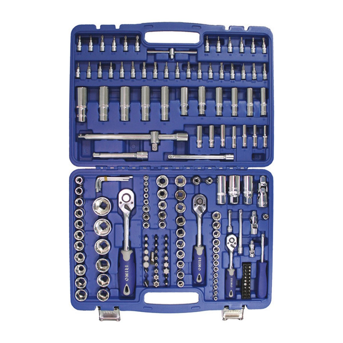 Irimo Σετ Κασετίνα Καρυδάκια 173 Τεμαχίων 1/4,3/8+1/2 (130-173-4) - 231301734