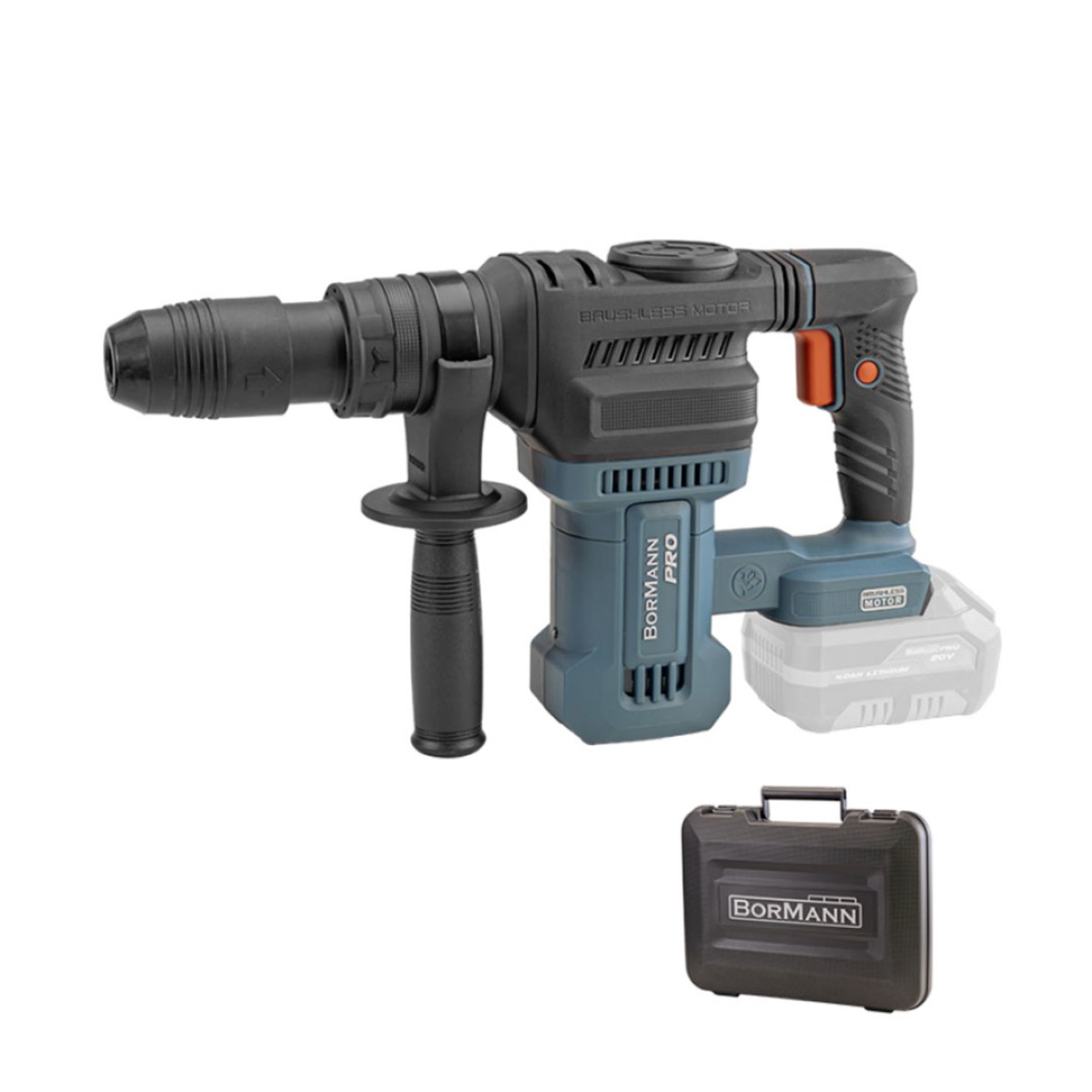 Bormann Pro BBP5310 Κατεδαφιστικό Πιστολέτο Μπαταρίας SDS-Max Brushless 20V Solo 073857