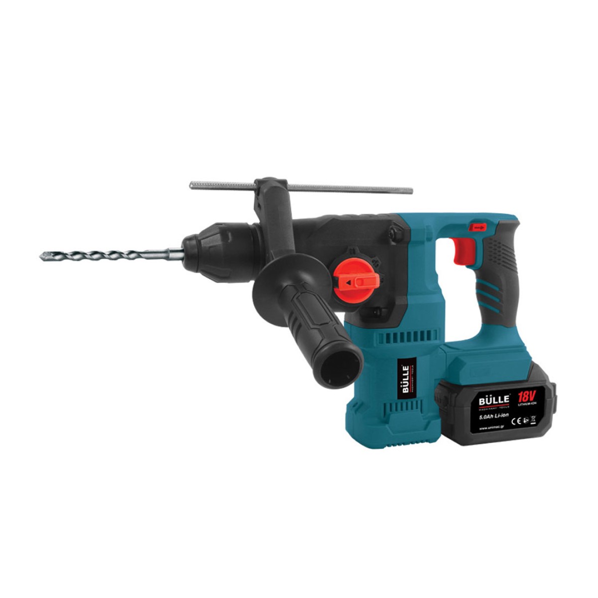 Bulle Περιστροφικό Πιστολέτο Μπαταρίας SDS Plus 18V Brushless 2X5.0 AH - 633356