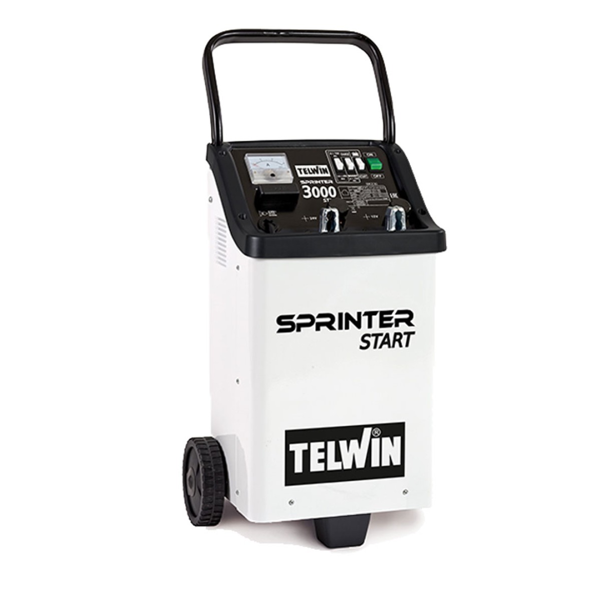 Telwin SPRINTER 3000 START Φορτιστής-Εκκινητής Μπαταρίας Τροχήλατος - 829390