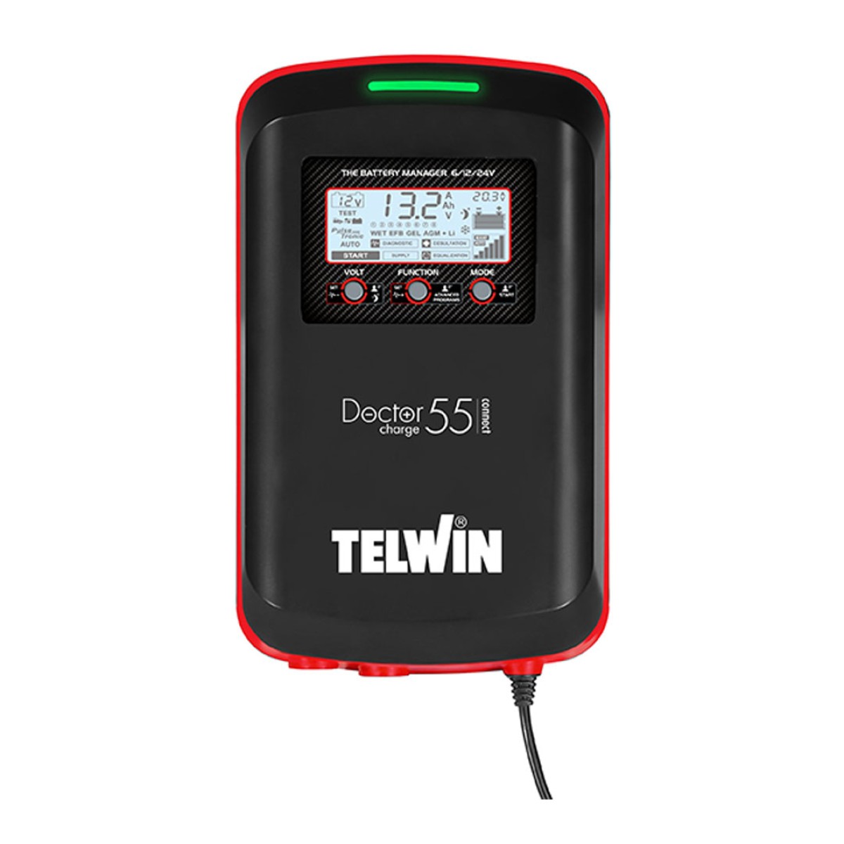 Telwin DOCTOR CHARGE 55 CONNECT Φορτιστής-Συντηρητής Μπαταρίας - 807614