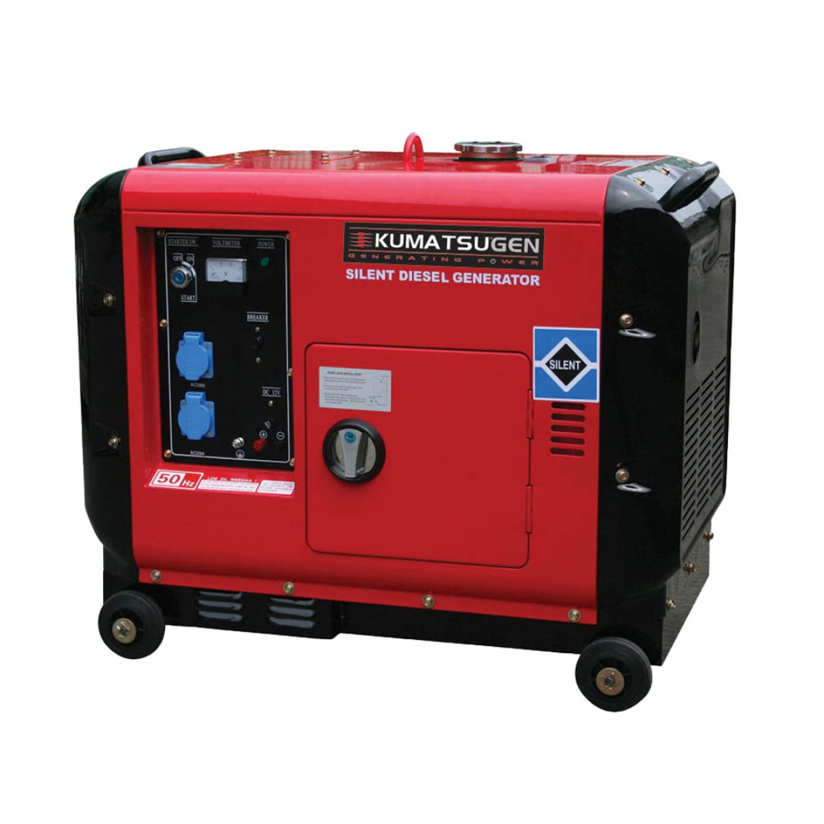 Kumatsugen GP8000MA Γεννήτρια Πετρελαίου Τριφασική 6.6 Κva 400V 008347