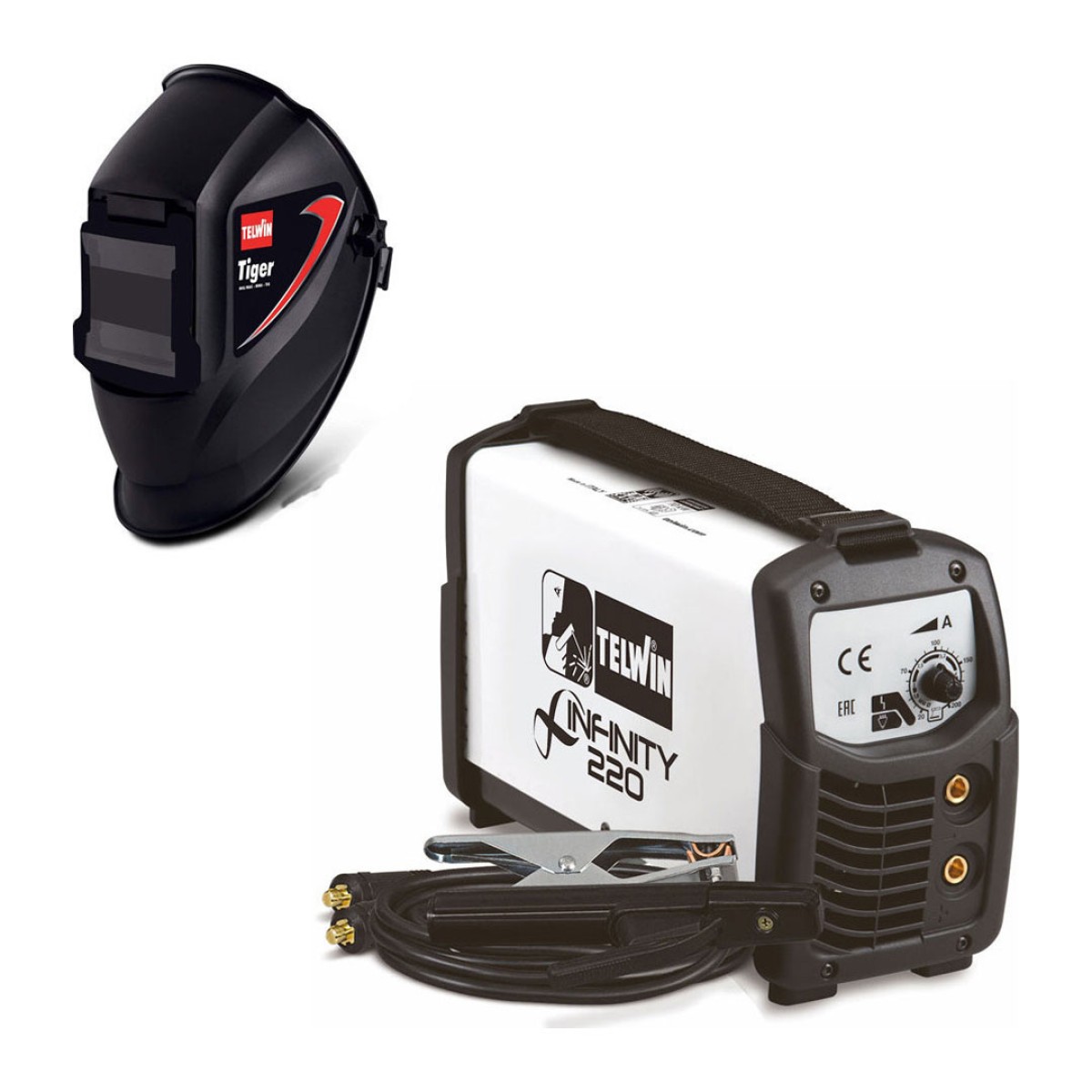 Telwin Infinity 220 Ηλεκτροκόλληση Ηλεκτροδίου Inverter 200 A MMA-TIG 816082