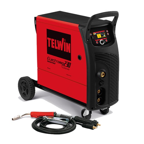 Telwin Electromig 230 Wave Ηλεκτροκόλληση Σύρματος MIG-MAG/FLUX/MMA-TIG Inverter - 816060