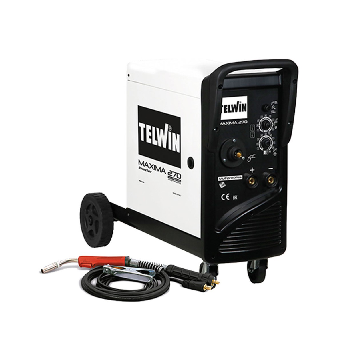 Telwin Maxima 270 Synergic Ηλεκτροκόλληση Σύρματος MIG-MMA-TIG - 816126