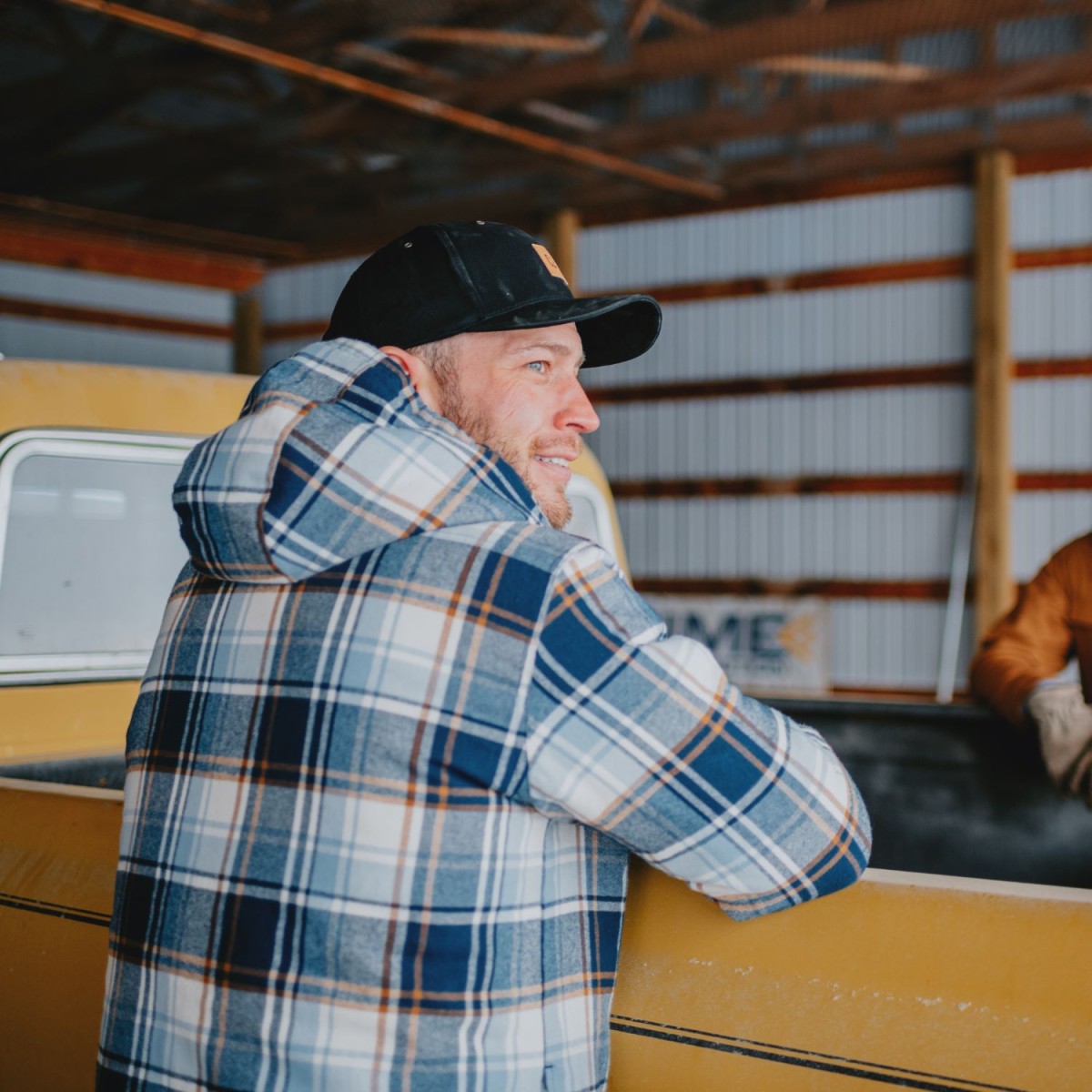 CAT Jacket Overshirt Εργασίας με κουκούλα Μπλε M 1040045