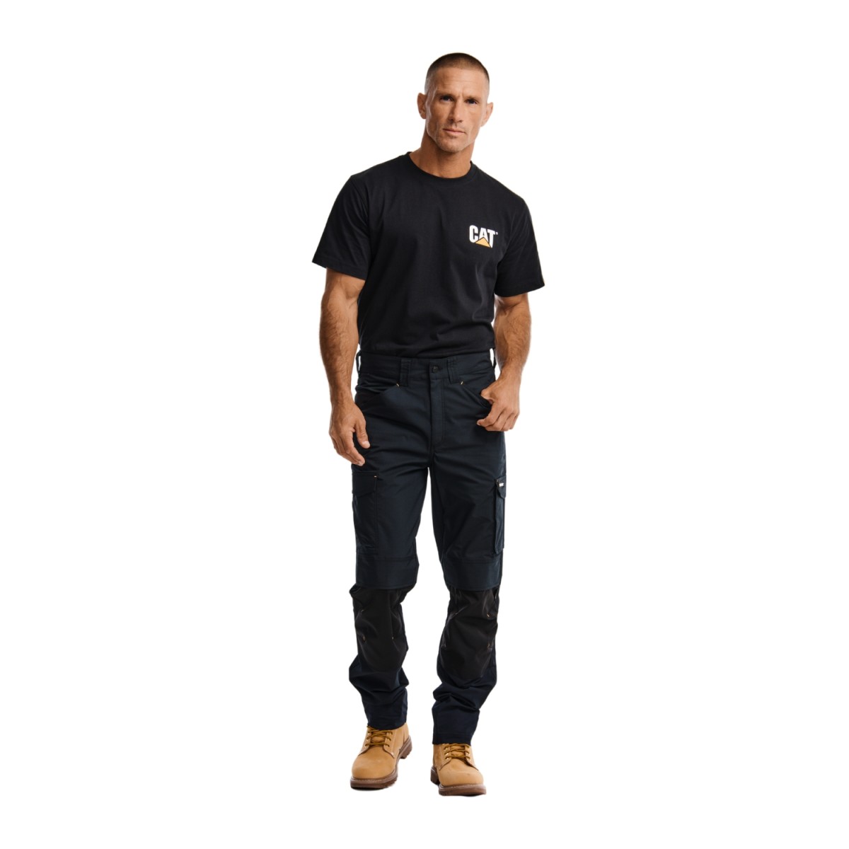CAT Παντελόνι εργασίας nexus μαύρο 3XL (US 40/32) 1080051