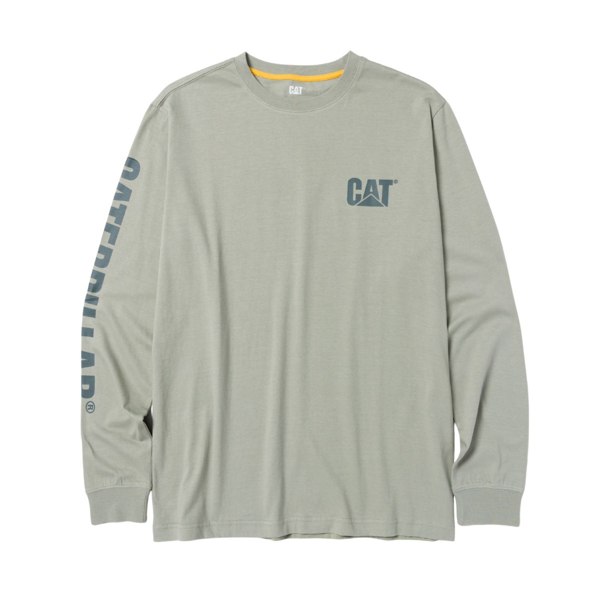 CAT Μακρυμάνικο μπλουζάκι trademark tee πράσινο XL 1510034