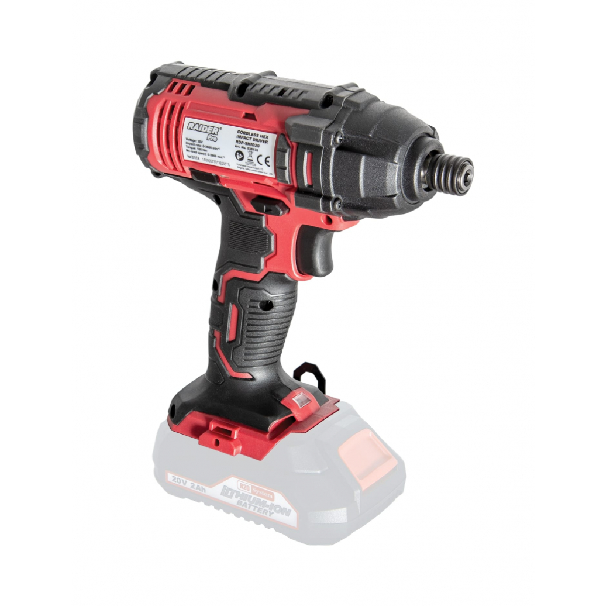 RAIDER R20 solo ΚΑΤΣΑΒΙΔΙ ΠΑΛΜΙΚΟ ΜΠΑΤΑΡΙΑΣ 1/4'' 180Nm RDP-SΗΙD20 030132