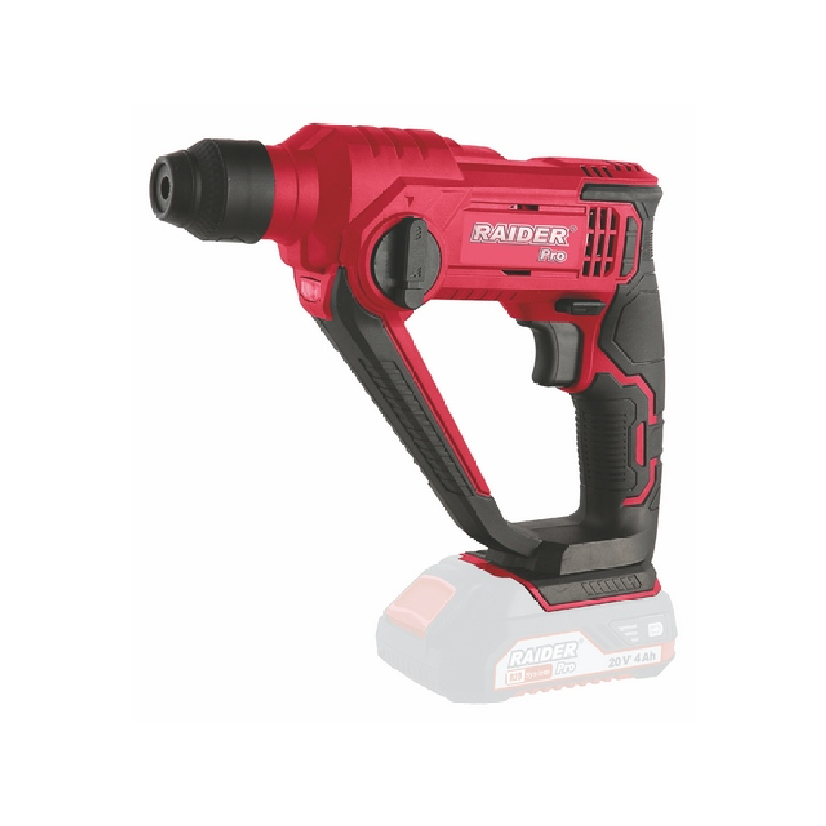 RAIDER R20 solo ΔΡΑΠΑΝΟ ΠΕΡΙΣΤΡΟΦΙΚΟ ΠΙΣΤΟΛΕΤΟ ΜΠΑΤΑΡΙΑΣ 1,2J RDP-SRH20 030135