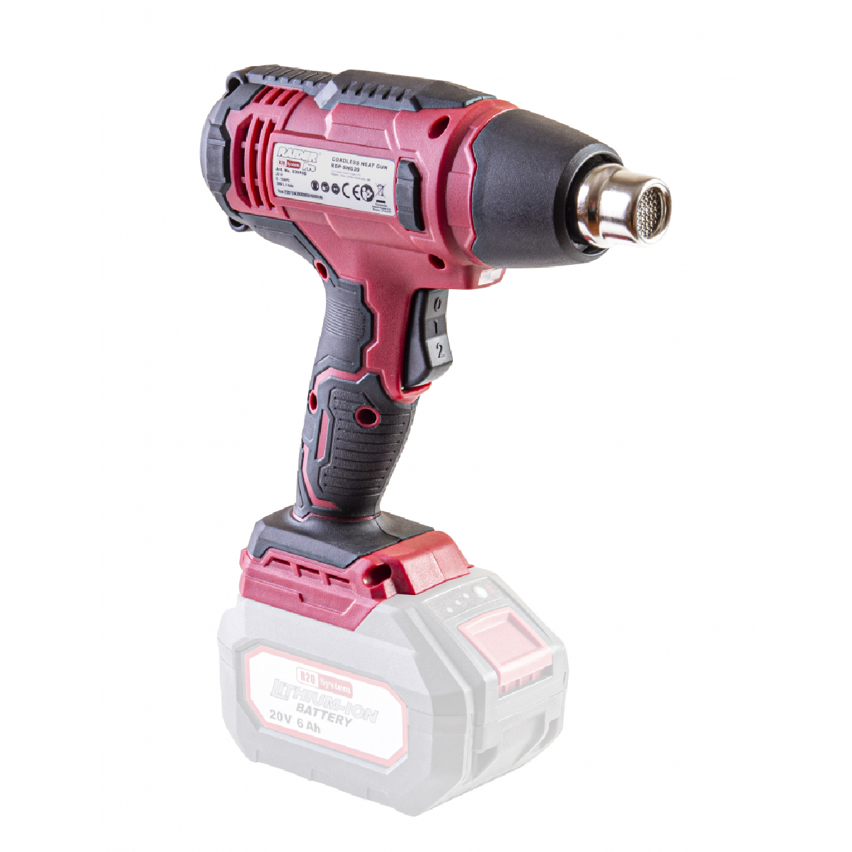 RAIDER R20 solo ΠΙΣΤΟΛΙ ΘΕΡΜΟΥ ΑΕΡΟΣ ΜΠΑΤΑΡΙΑΣ RDP-SHG20 030160