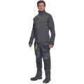 ΜΠΟΥΦΑΝ SOFTSHELL ΕΡΓΑΣΙΑΣ ΑΔΙΑΒΡΟΧΟ GREENDALE ΑΝΘΡΑΚΙ/ΛΑΙΜ 94%poly-6%elast, 320 g/m² XL