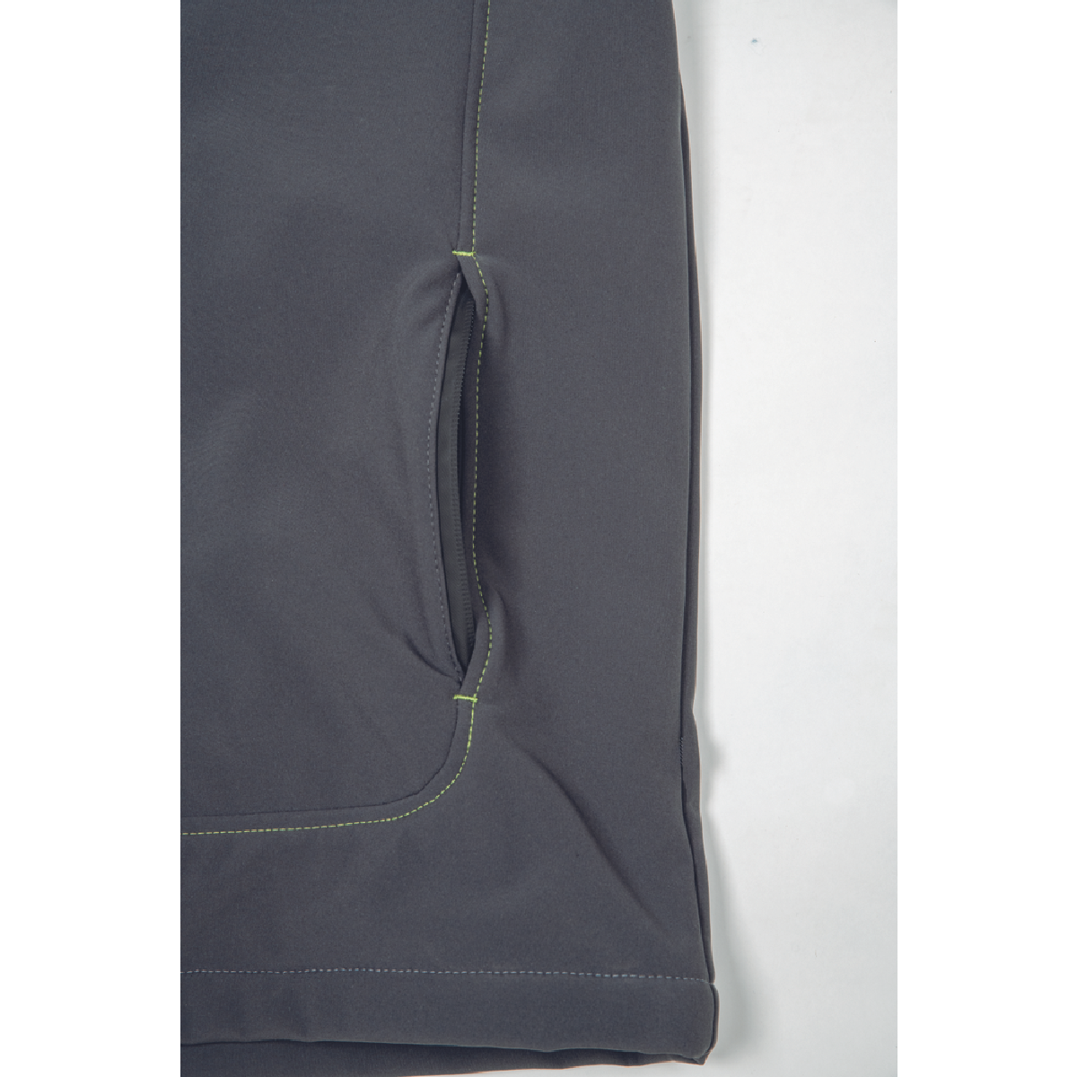 ΜΠΟΥΦΑΝ SOFTSHELL ΕΡΓΑΣΙΑΣ ΑΔΙΑΒΡΟΧΟ GREENDALE ΑΝΘΡΑΚΙ/ΛΑΙΜ 94%poly-6%elast, 320 g/m² XL