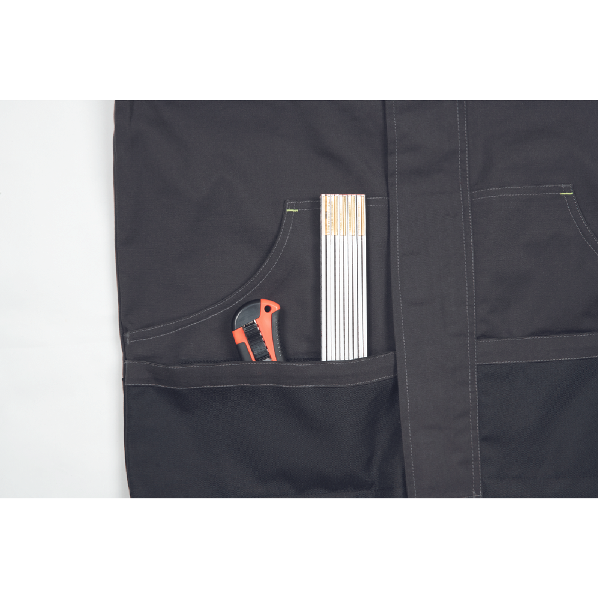 ΜΠΟΥΦΑΝ ΕΡΓΑΣΙΑΣ GREENDALE ΑΝΘΡΑΚΙ/ΛΑΙΜ 65%poly-35%cott, 270 g/m² No 60/2XL