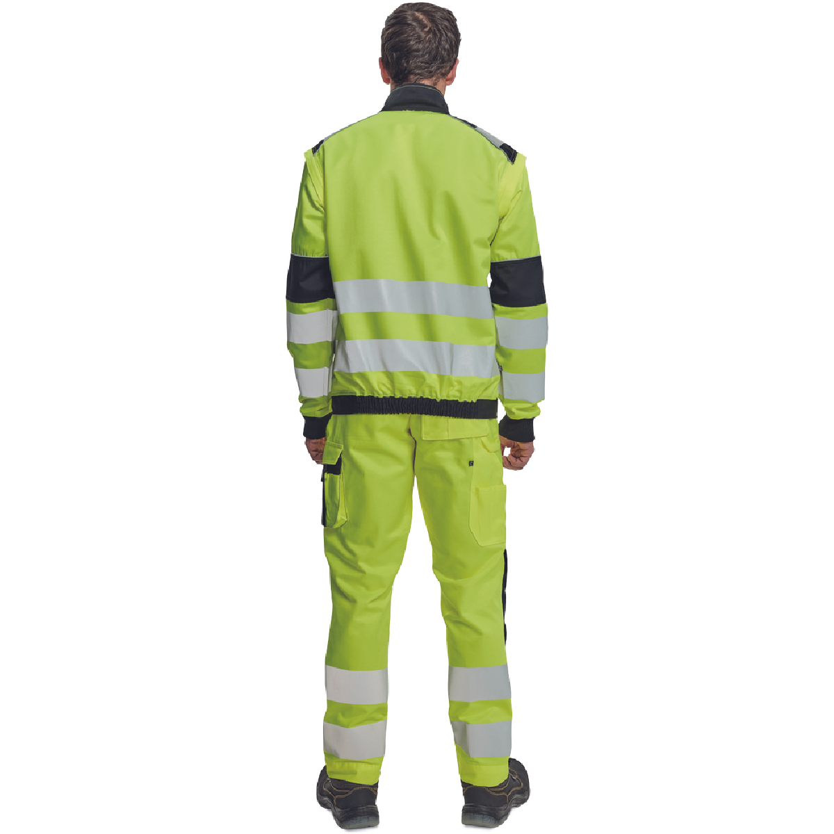 ΜΠΟΥΦΑΝ ΕΡΓΑΣΙΑΣ MAX VIVO 2σε1 ΚΙΤΡΙΝΟ ΥΨΗΛΗΣ ΕΥΡΚΙΝΕΙΑΣ 65%poly-35%cott, 250 g/m² No 54/L