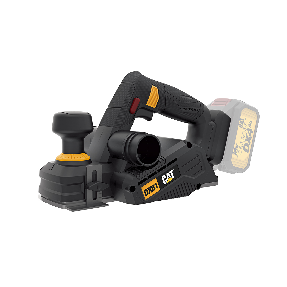 CAT DX81B Solo Πλάνη Brushless 82x2MM 18V 