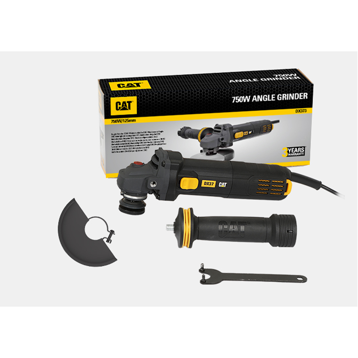 CAT DX373 Γωνιακός Τροχός 125ΜΜ 750W 