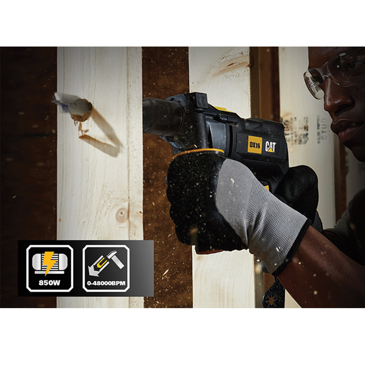 CAT DX16 Κρουστικό Δράπανο 850W