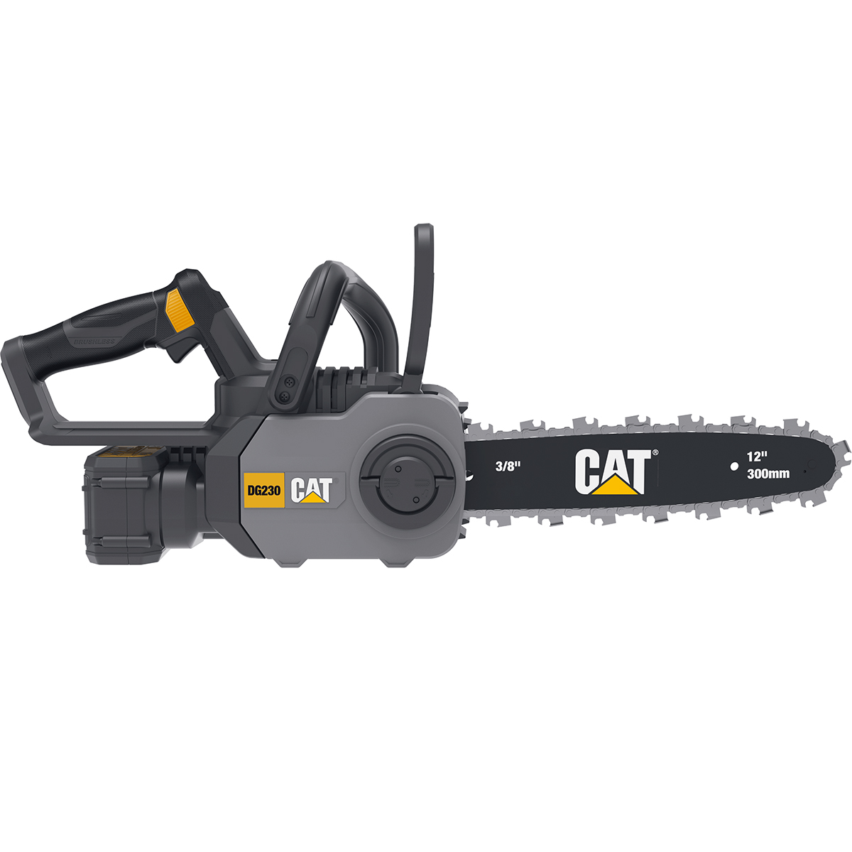 CAT DG230 Αλυσοπρίονο Μπαταρίας 18V Li-ion 4.0AH με Λάμα 30cm