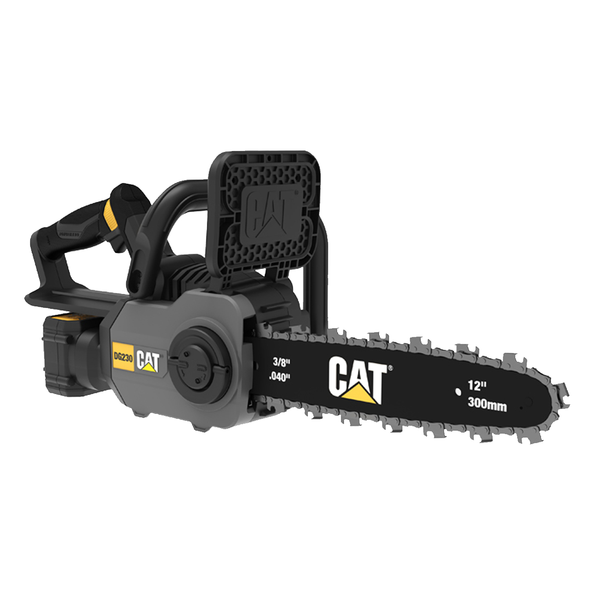 CAT DG230 Αλυσοπρίονο Μπαταρίας 18V Li-ion 4.0AH με Λάμα 30cm