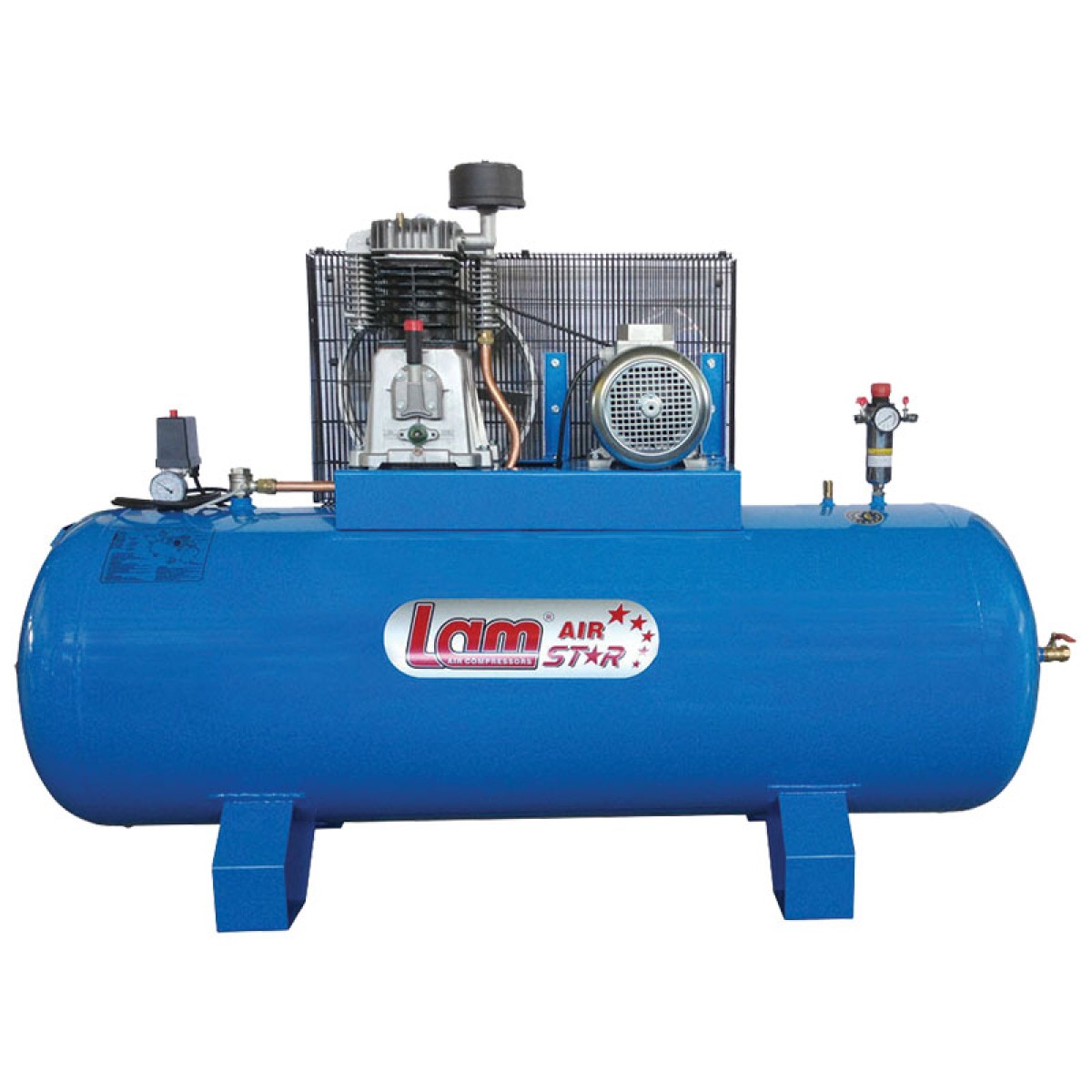 Lam 500/5.5TF/STAR Αεροσυμπιεστής Με Ιμάντα 500L 5.5HP/380V/F