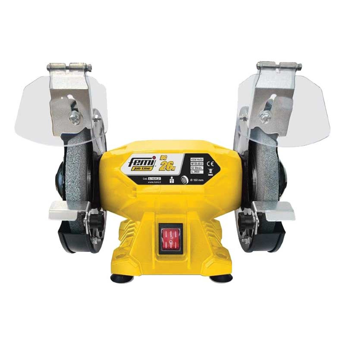 Femi BG 26N Δίδυμος Τροχός Φ150 150W 