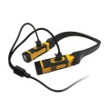 CAT CT7105 Φακός Λαιμού Led Επαναφορτιζόμενος Αδιάβροχος IPX4 Διπλής Λειτουργίας Με Μέγιστη Φωτεινότητα 300 Lm