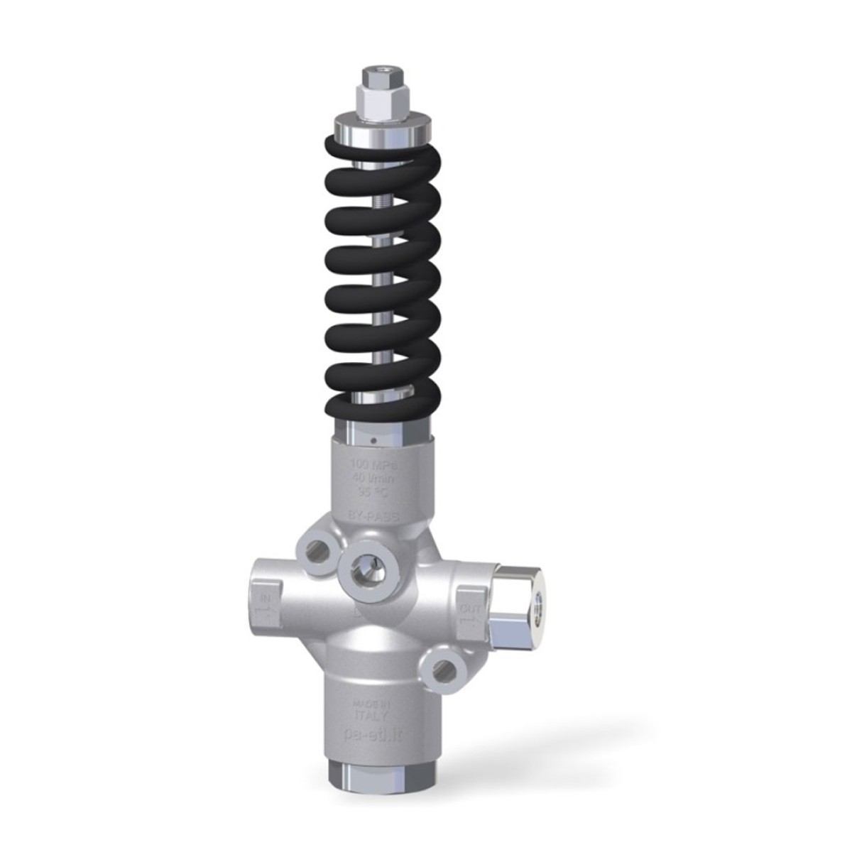 By Pass VB 1000 Aisi 303 Inox Για Αντλίες Από 1000-1100 Bar 9-40 Lt/min