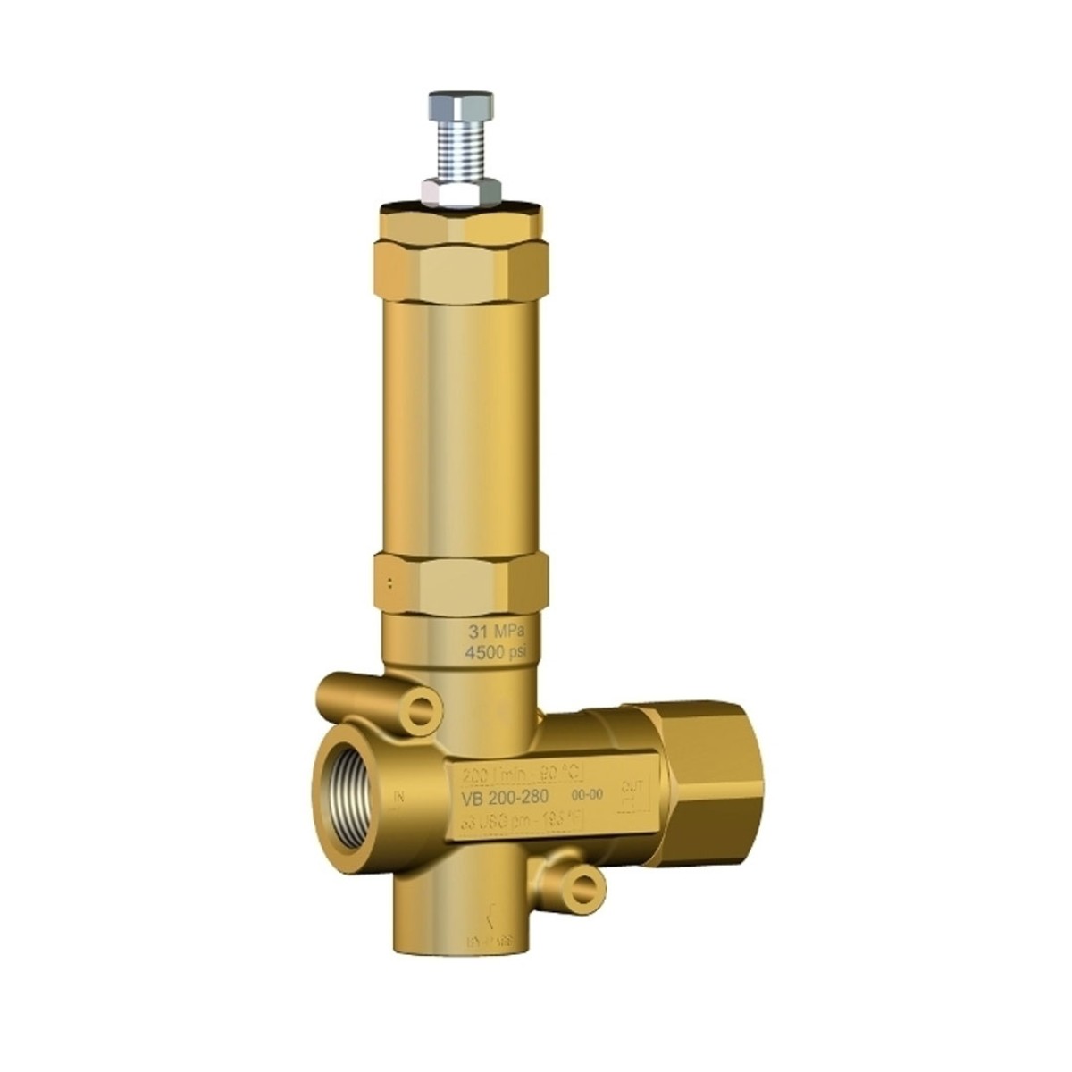 By Pass VB 200  Για Αντλίες Από 150-170 Bar 200 Lt/min