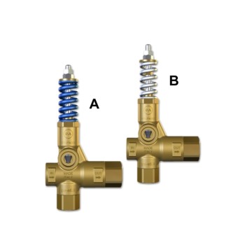 By Pass VB 85 Πλυστικού Μηχανήματος Από 160-180 Bar 80 Lt/min Άσπρο Ελατήριο