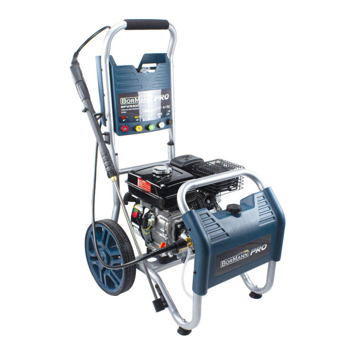 Bormann Pro BPW5300 Βενζινοκίνητο Πλυστικό Μηχάνημα 250 Bar 6,5 Hp 558 Lt/H - 031826 + ΔΩΡΟ αφροποιητής