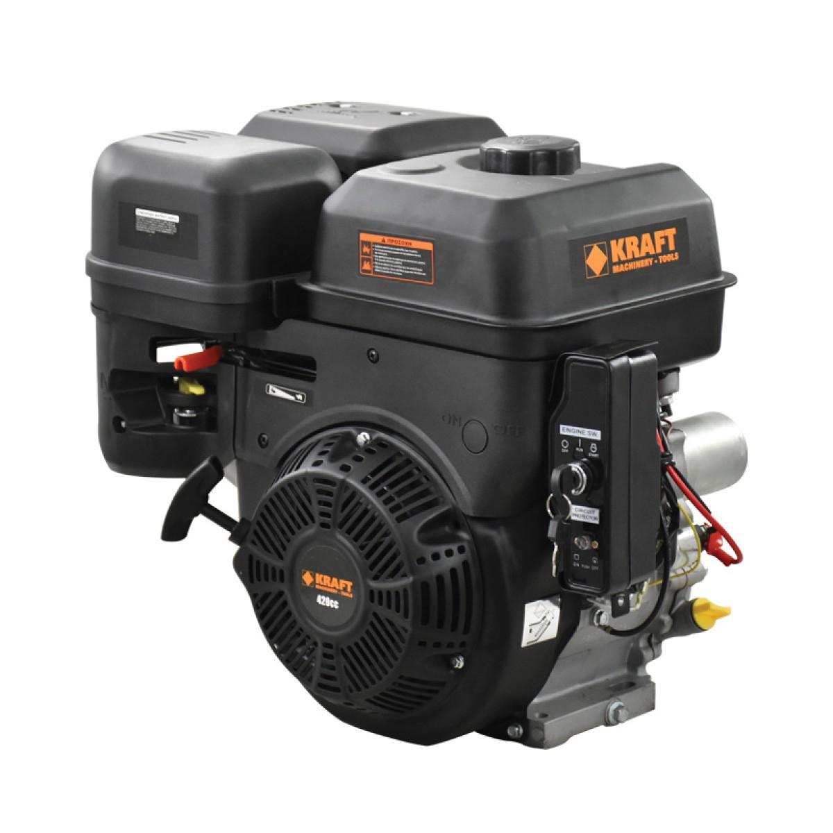 Kraft Κινητήρας Βενζίνης 420cc 12.5Hp Με Μίζα - 23467
