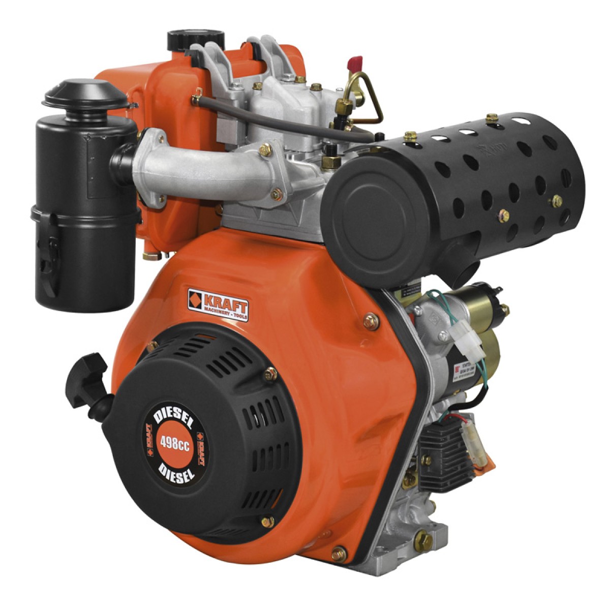 Kraft Κινητήρας Diesel 498cc Με Ηλεκτρική Εκκίνηση - 23469
