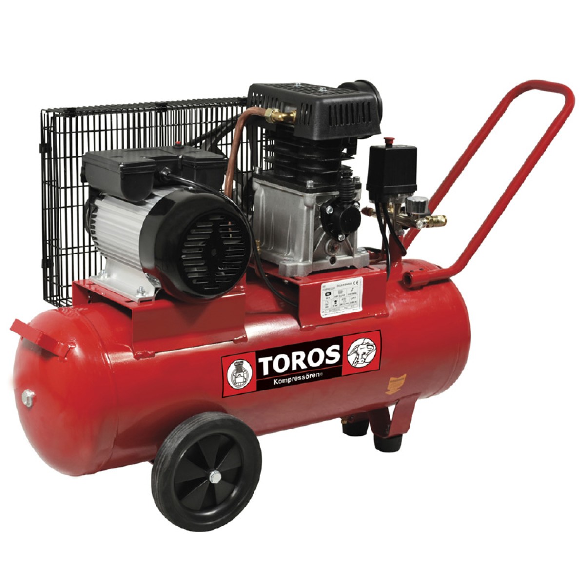 TOROS: ΑΕΡΟΣΥΜΠΙΕΣΤΗΣ ΜΕ ΙΜΑΝΤΑ 50LT/3HP 230V - 40147