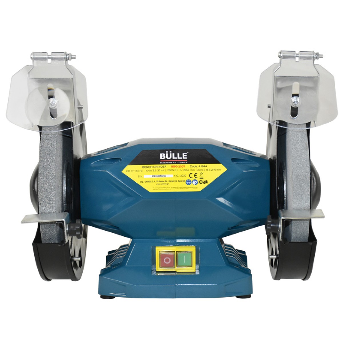Bulle Δίδυμος Τροχός Πάγκου 200 mm 400 W - 41844