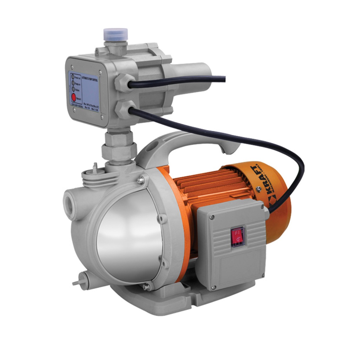 Kraft Πιεστικό Συγκρότημα 900 W  Με Ηλεκτρονικό Ελεγκτή - 43507