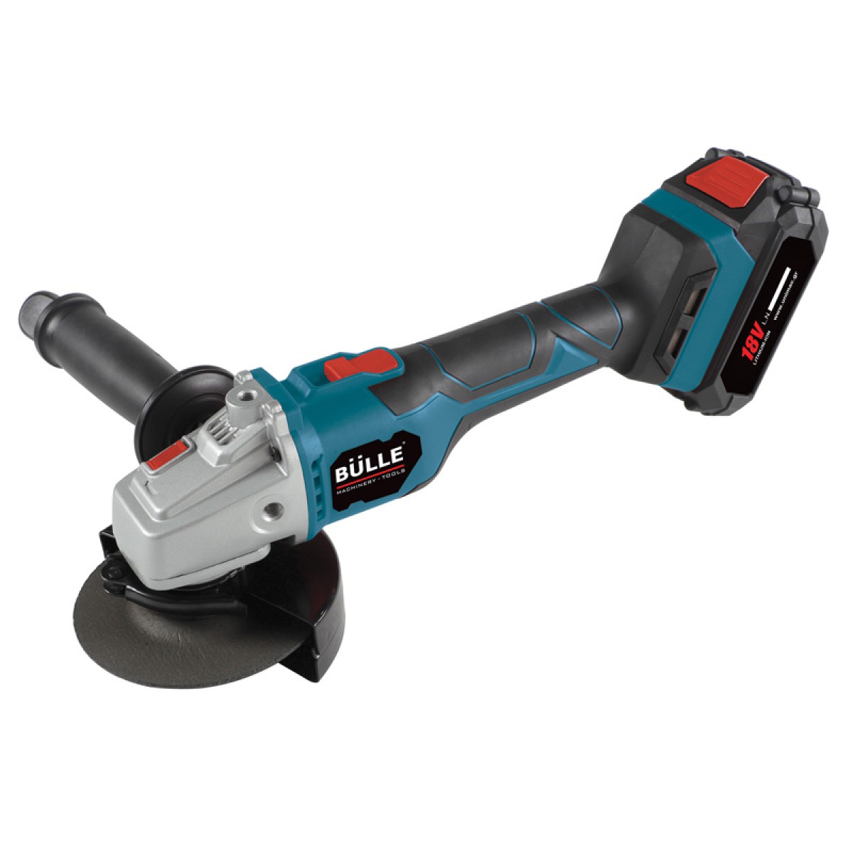 Bulle Γωνιακός Τροχός Ρυθμιζόμενος 125mm Brushless,VS,18V 1x5Ah 633324