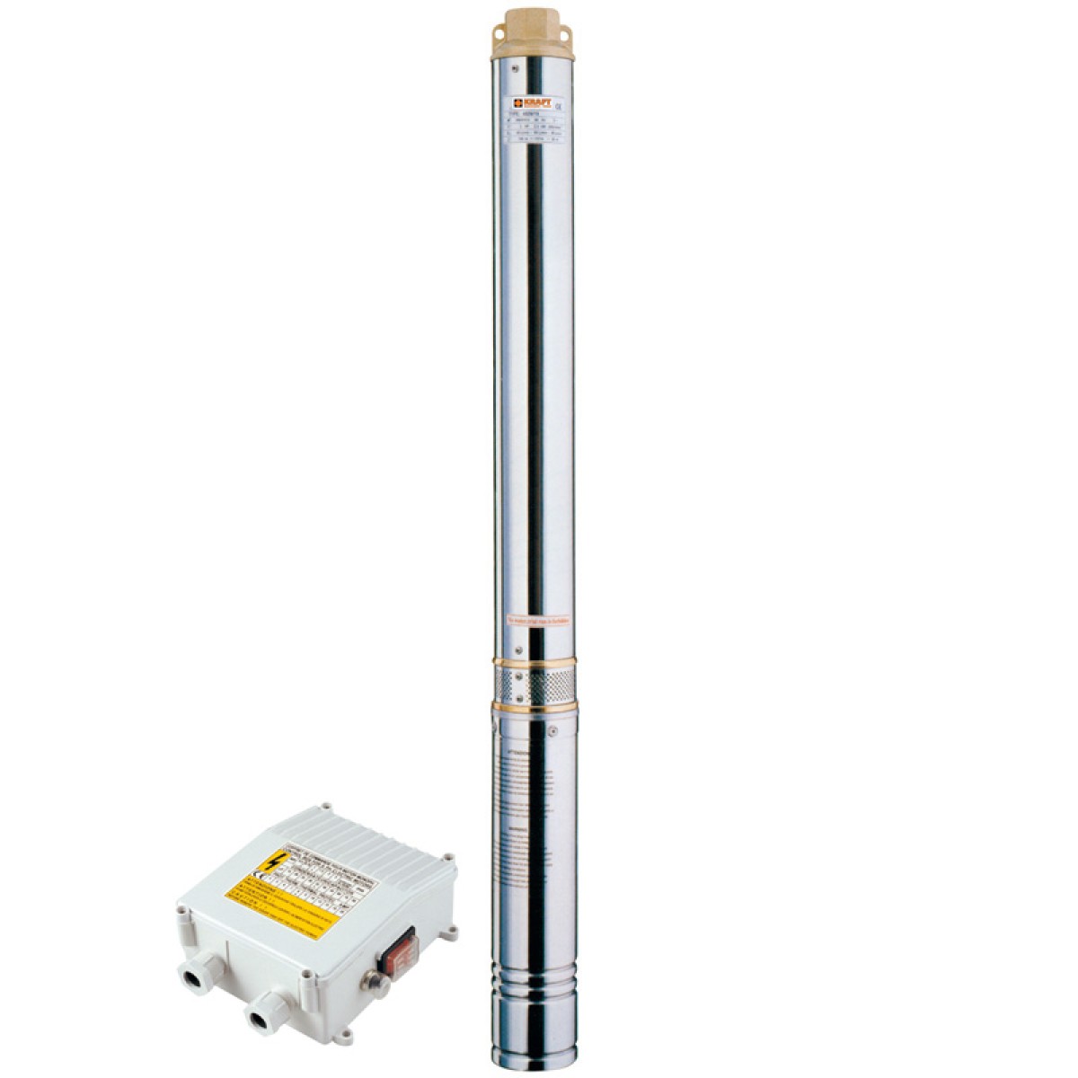 Kraft Υποβρύχια Αντλία 4" 1100W (1,5HP) - 230V - 4SDM4/14 - 63530