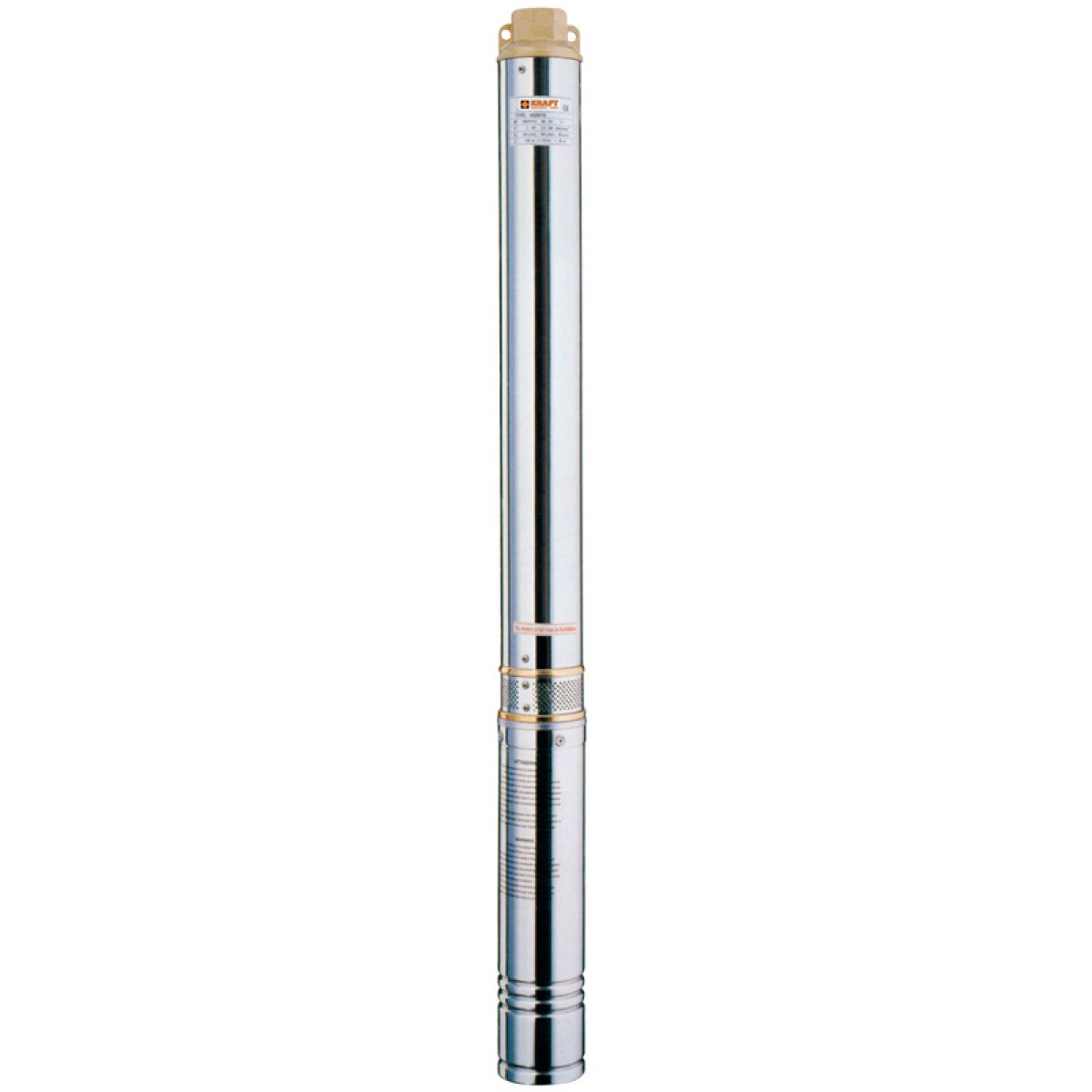Kraft 4SD10/17 Υποβρύχια Αντλία Υψηλής Παροχής  4" - 4HP - 400V - 63548