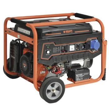 Kraft LT-6500E Γεννήτρια Βενζίνης Τροχήλατη Με Μίζα 5000 W 389cc - 63732