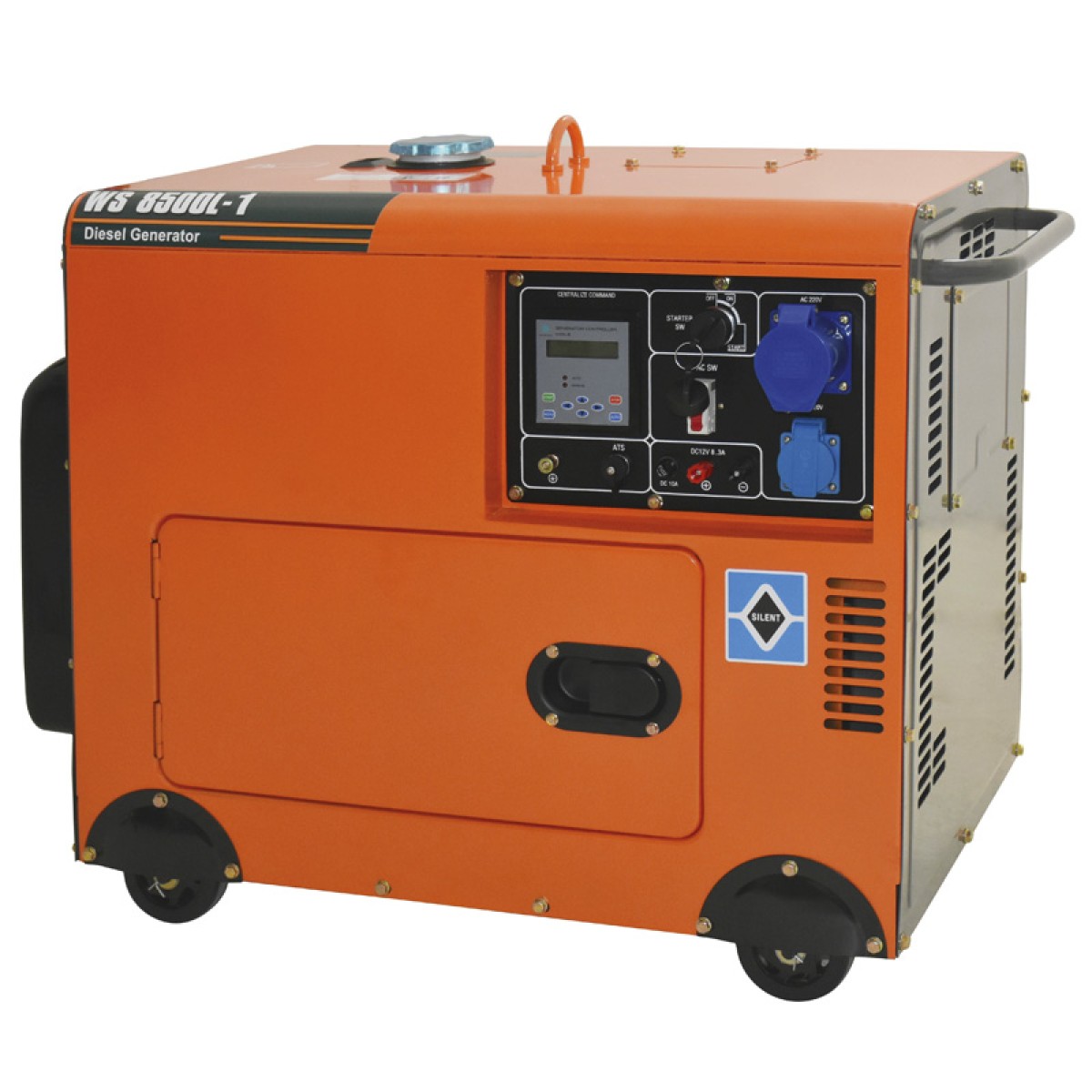 Kraft WS8500L-1 (ATS) Γεννήτρια Πετρελαίου Κλειστού Τύπου Μονοφασική Με Μίζα - 63776 Kraft WS8500L-1 (ATS) Γεννήτρια Πετρελαίου Κλειστού Τύπου Μονοφασική Με Μίζα - 63776