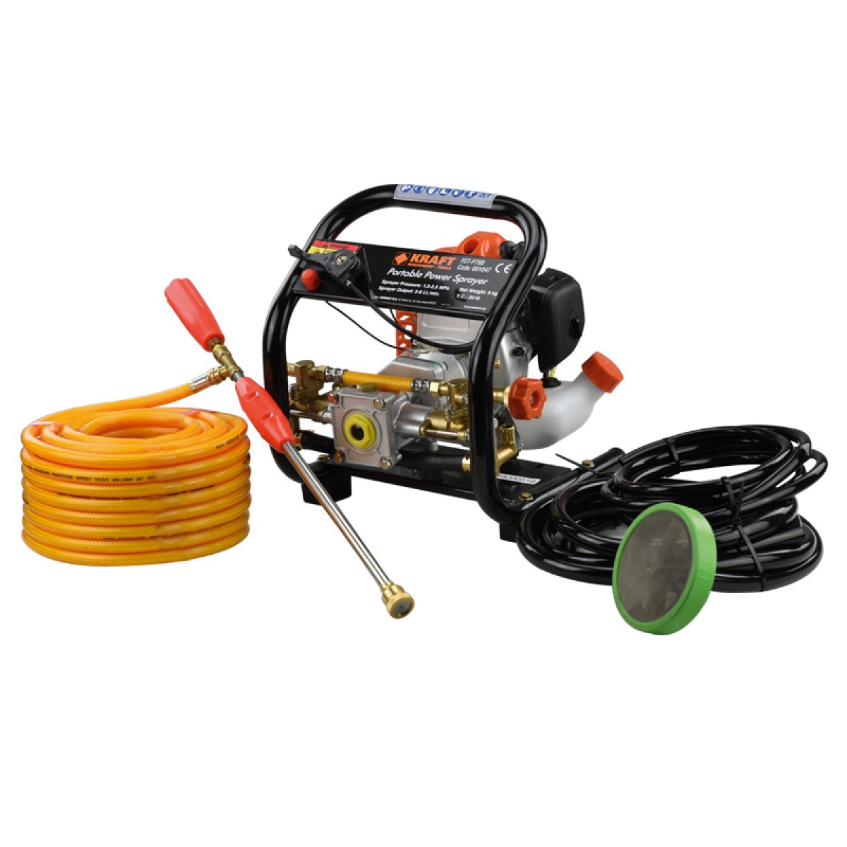 Kraft Βενζινοκίνητο Ψεκαστικό Συγκρότημα 25,6cc Δίχρονο - 691047